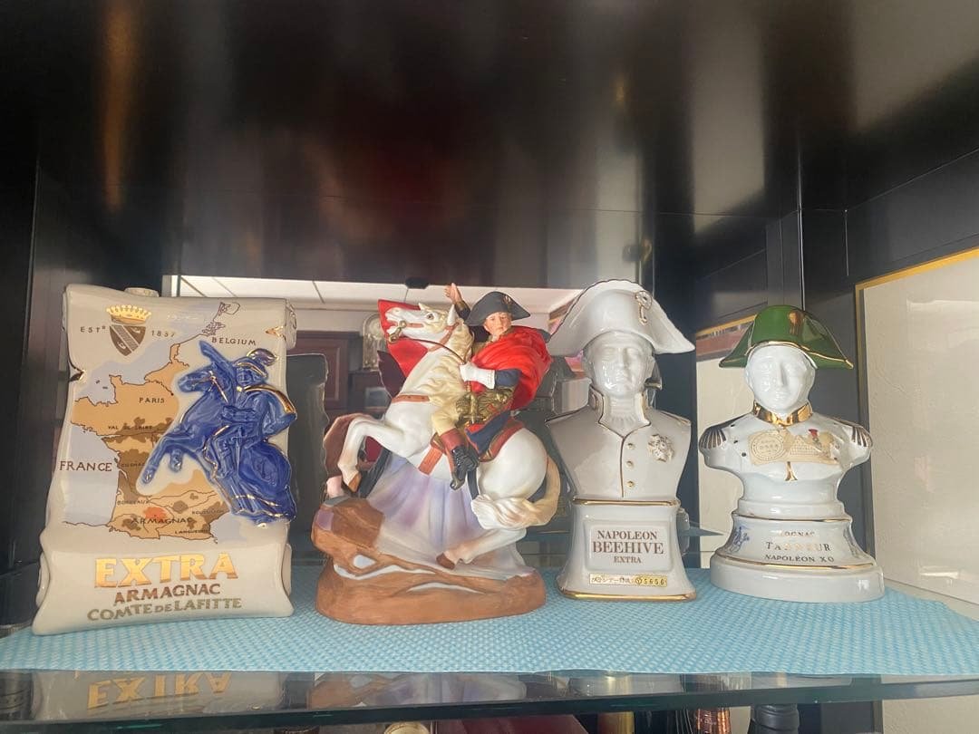アーマニャック陶器ボトル ナポレオン胸像